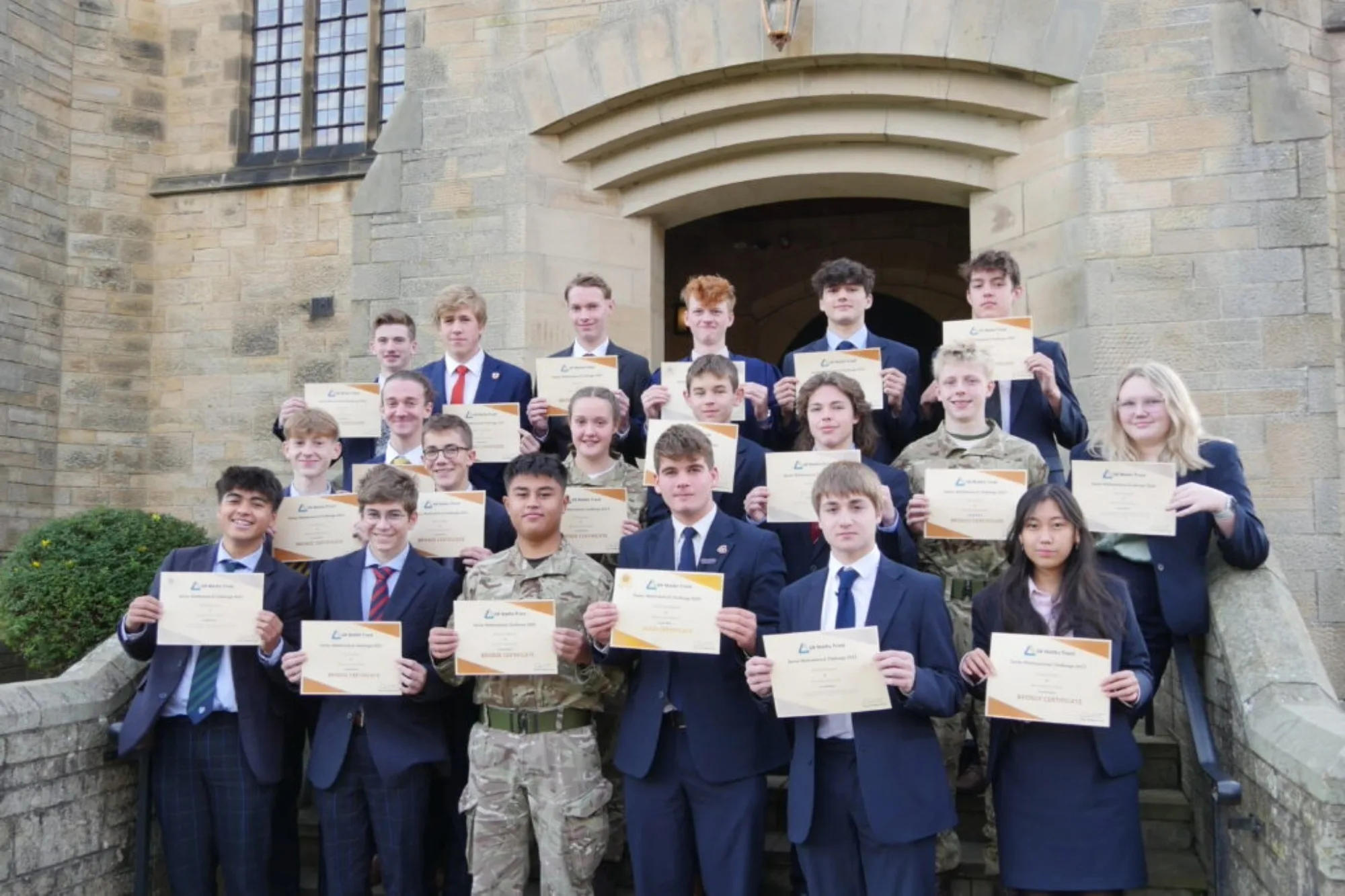 UKMT Senior Maths Challenge participants.