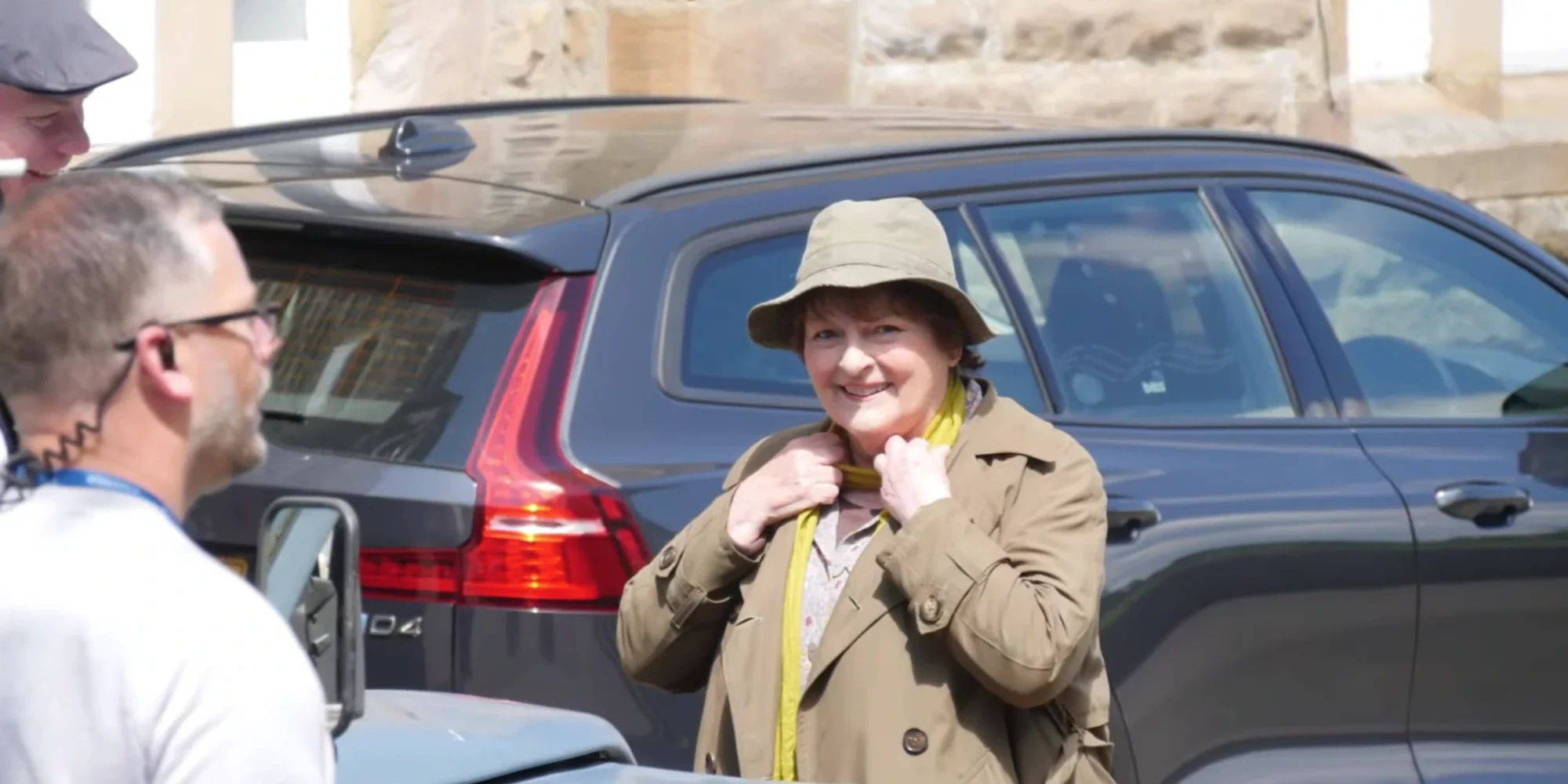 Behind-the-scenes of Vera being filmed at Barnard Castle School.