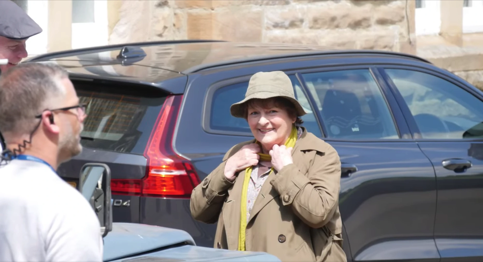 Behind-the-scenes of Vera being filmed at Barnard Castle School.