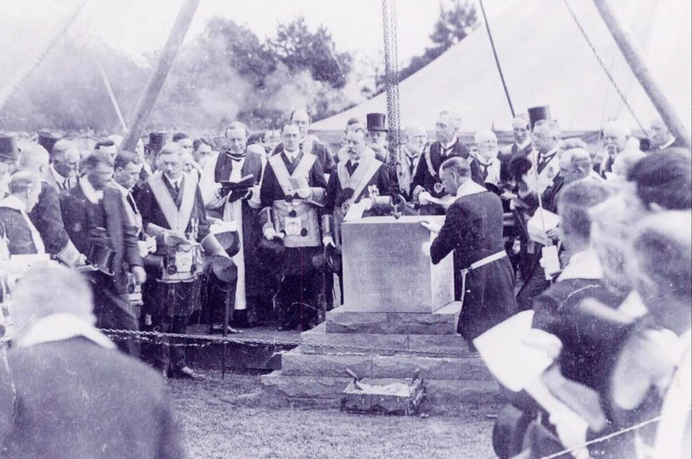 Barnard Castle School archive image of the history of Founders Day