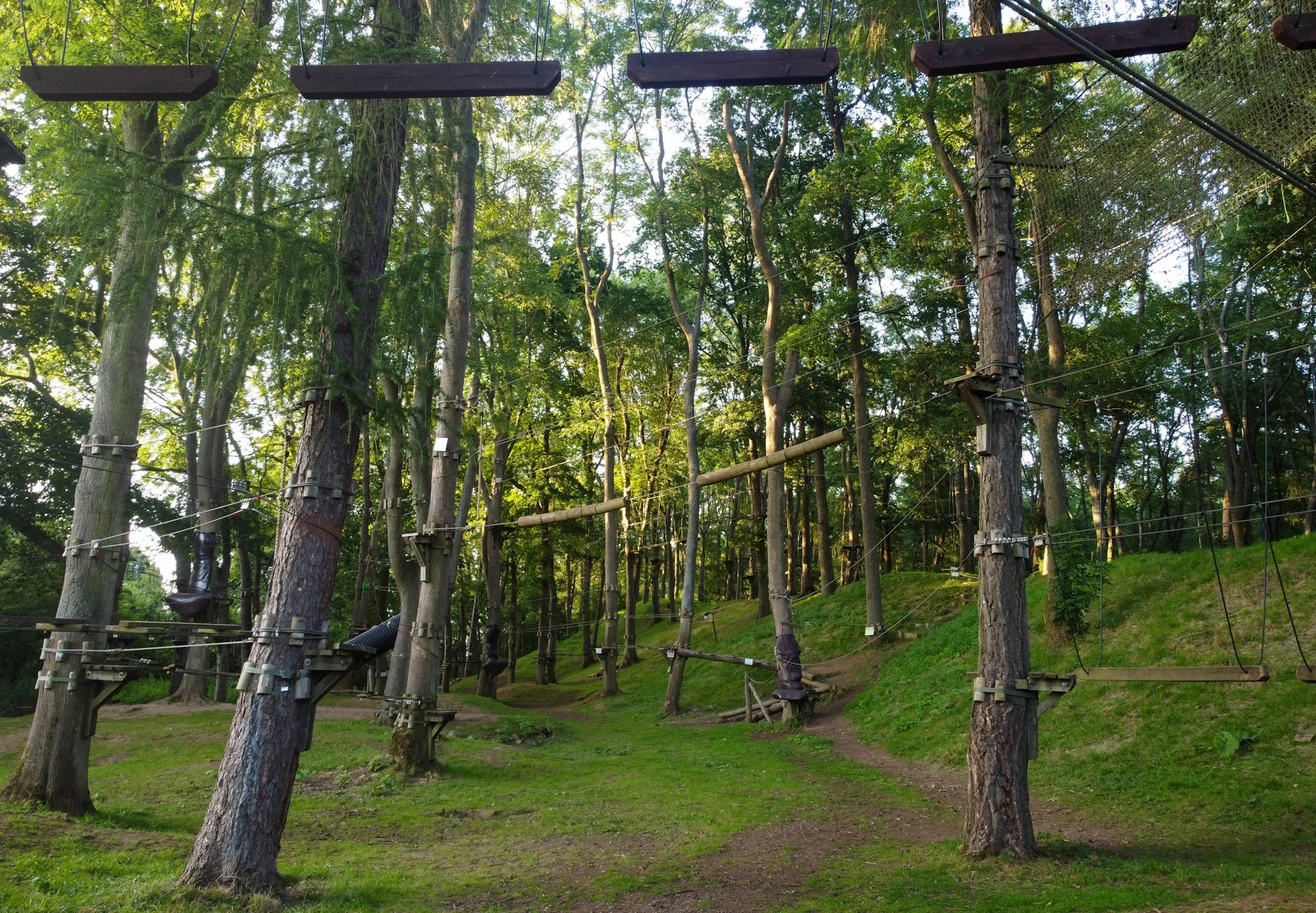 Barnard Castle School weekend activities includes enjoying Go Ape, for example.