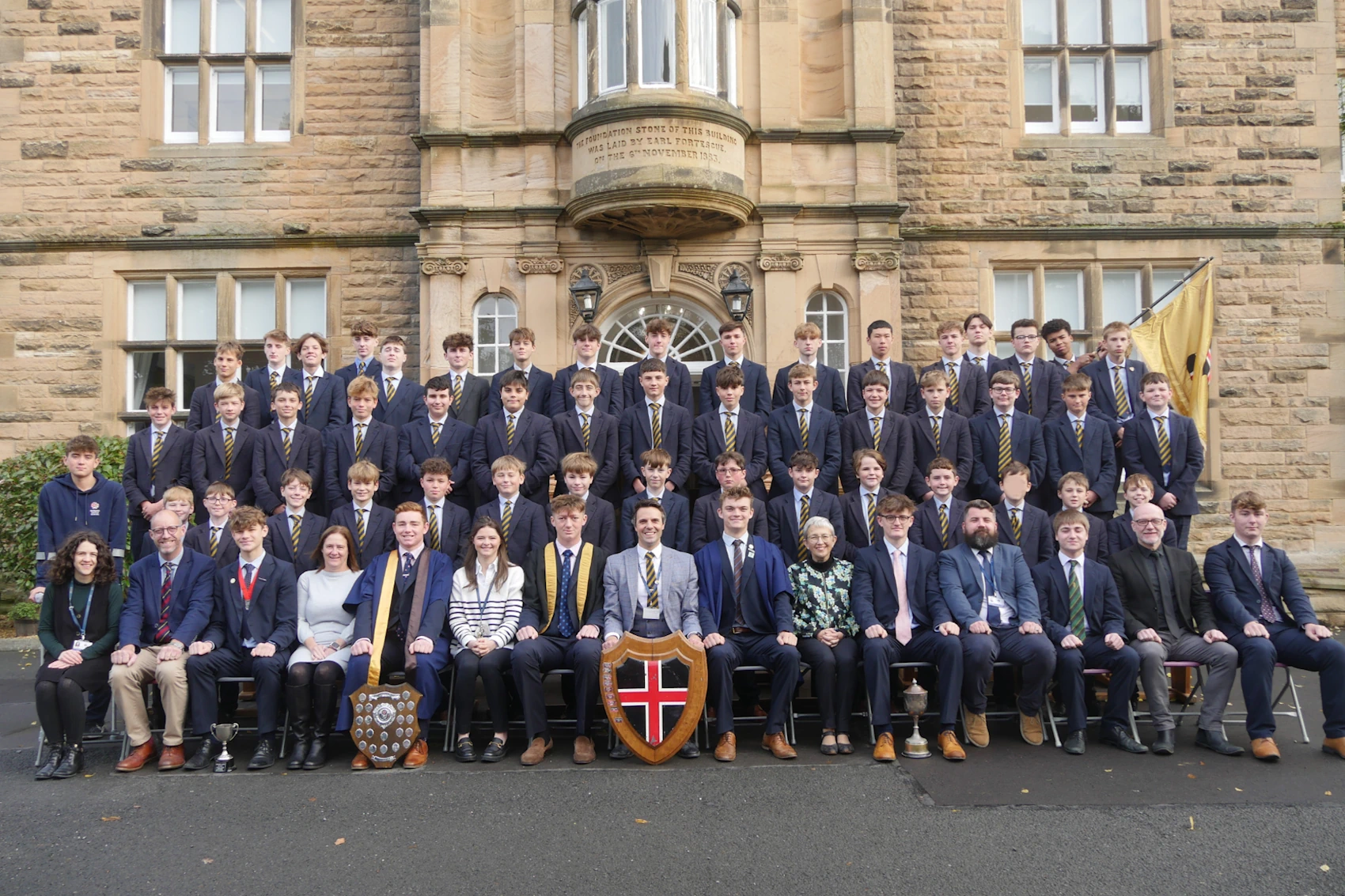 Durham House group photo.