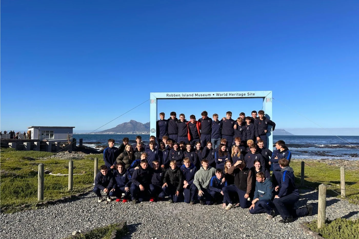 Barnard Castle School pupils visit Robben Island Museum.