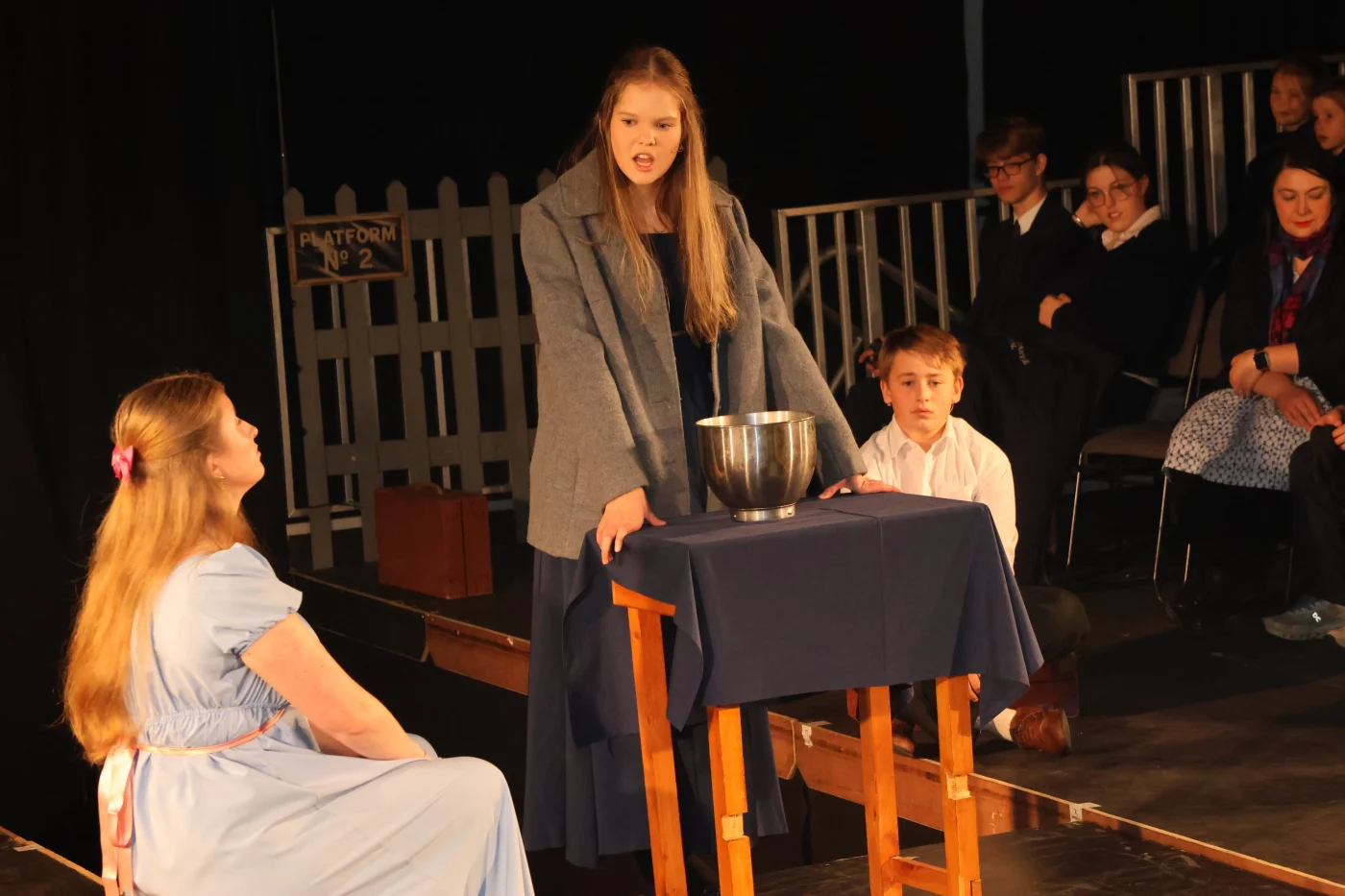 Students from Barney's Senior School performing The Railway Children.