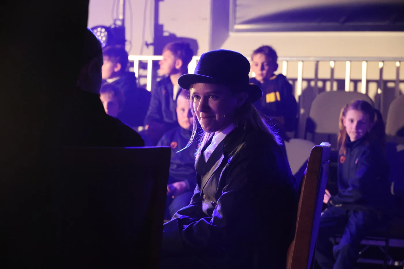 Students from Barney's Senior School performing The Railway Children.