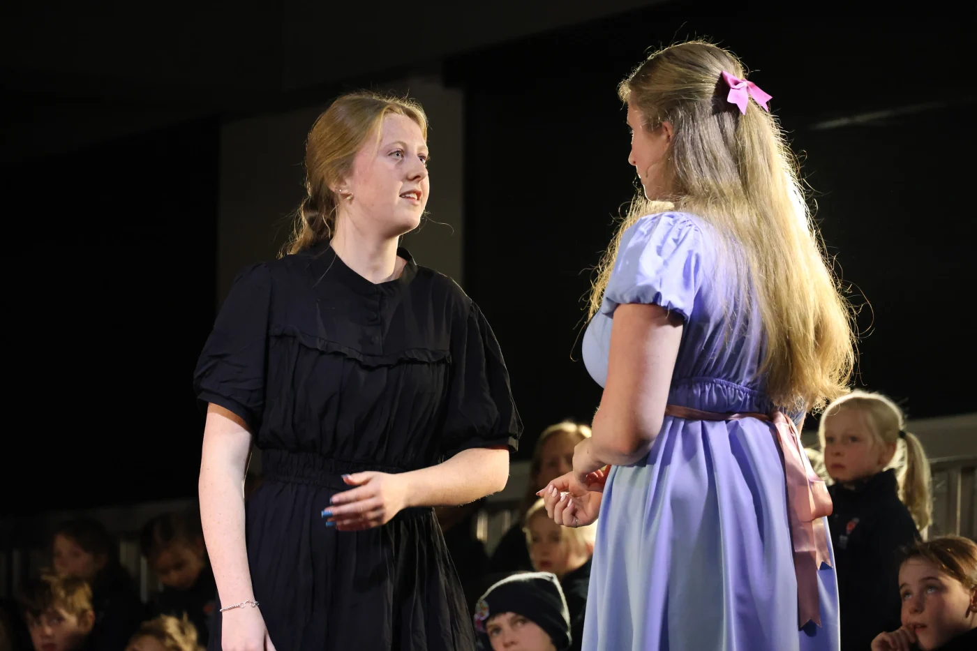 Students from Barney's Senior School performing The Railway Children.