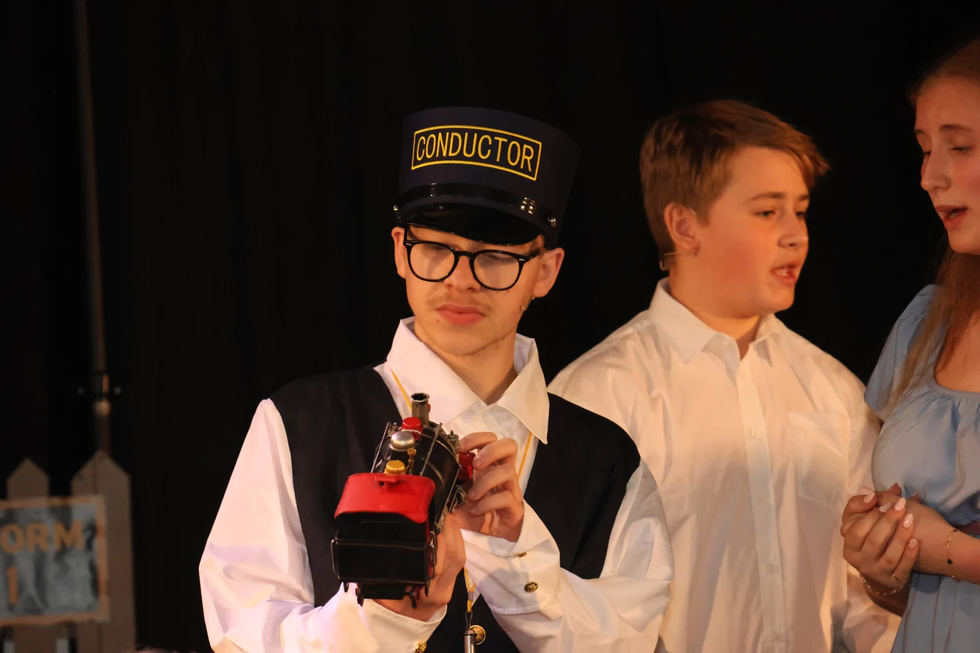 Students from Barney's Senior School performing The Railway Children.