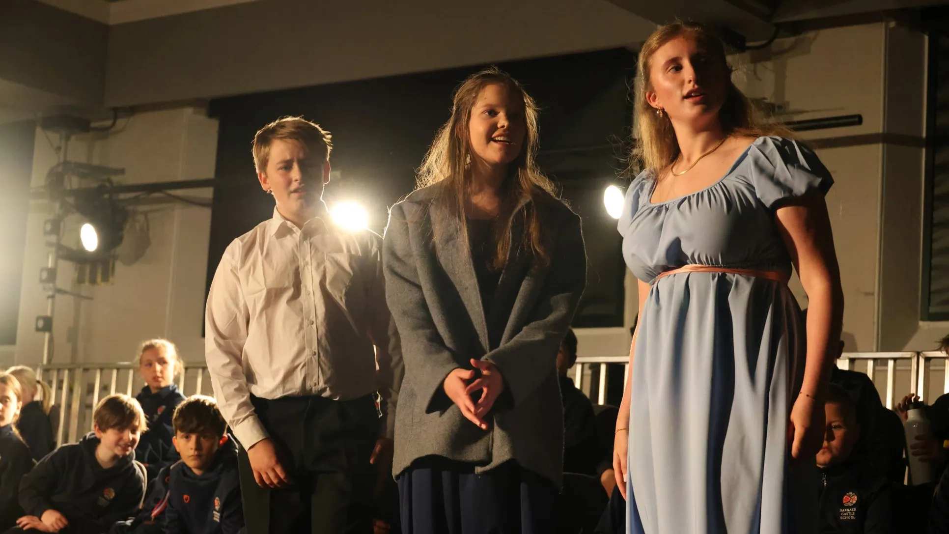 Students from Barney's Senior School performing The Railway Children.