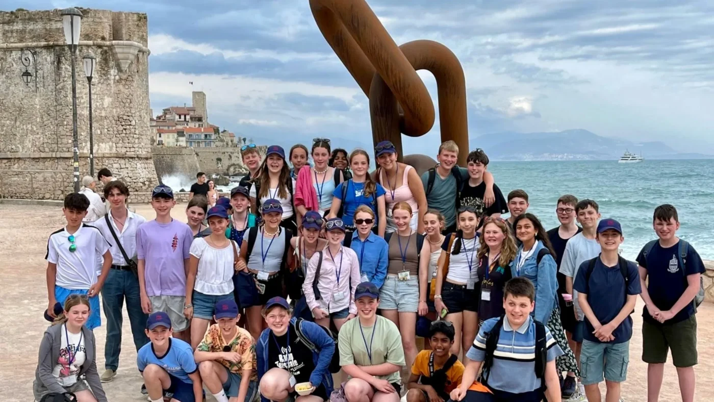 Year 8 pupils build language confidence on Nice & Antibes trip
