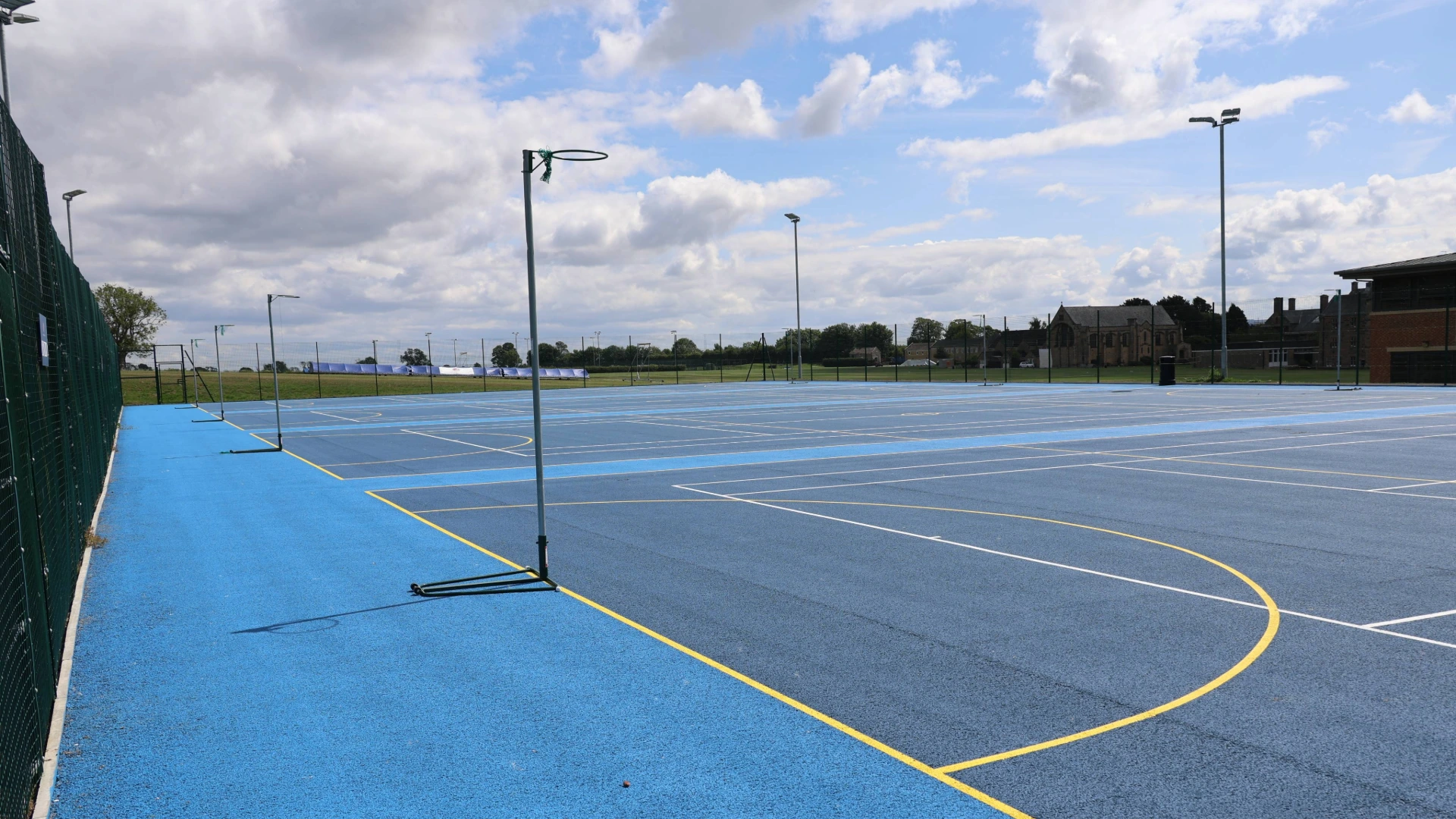 Sports pitch at Barney
