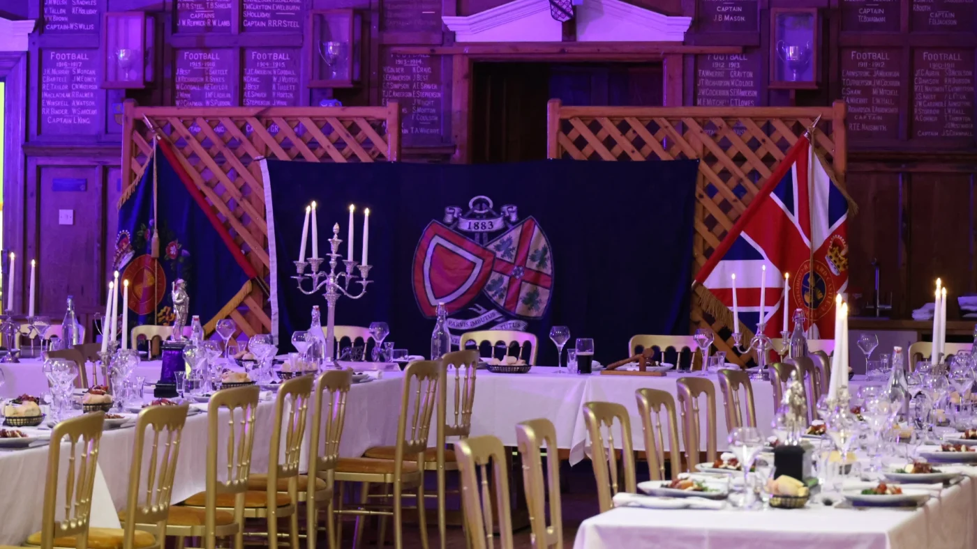 Biannual Regimental Dinner Night to celebrate former senior cadets