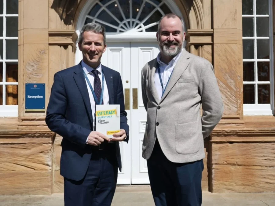Barnard Castle School welcomes literacy expert Alex Quigley