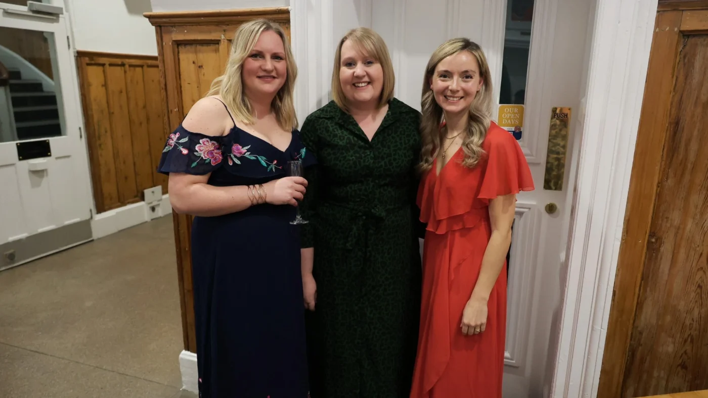 Barney staff celebrating at the 2026 Longfield Dinner.