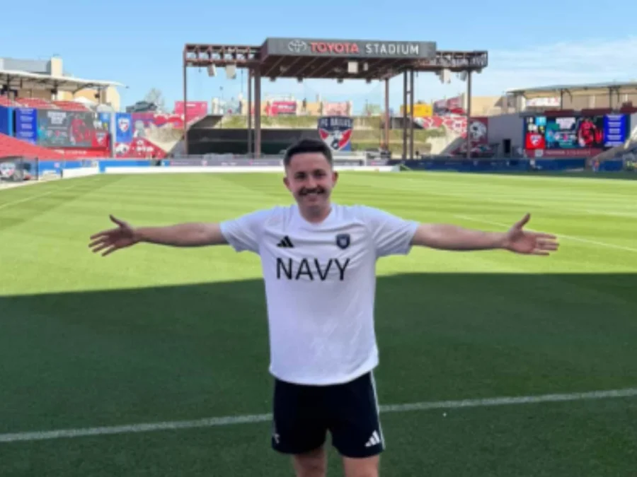 Old Barnardian selected for Navy Men’s Football Team