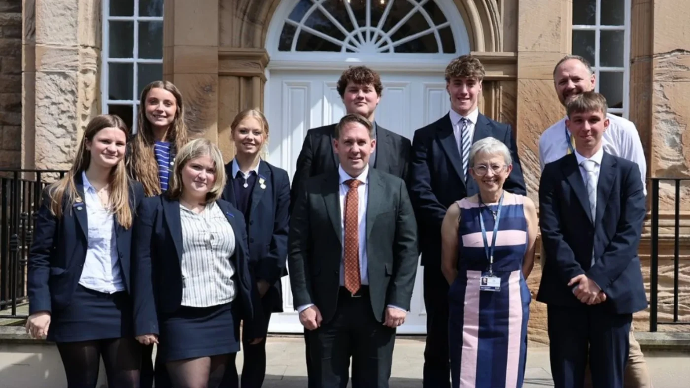 A morning with local MP Sam Rushworth