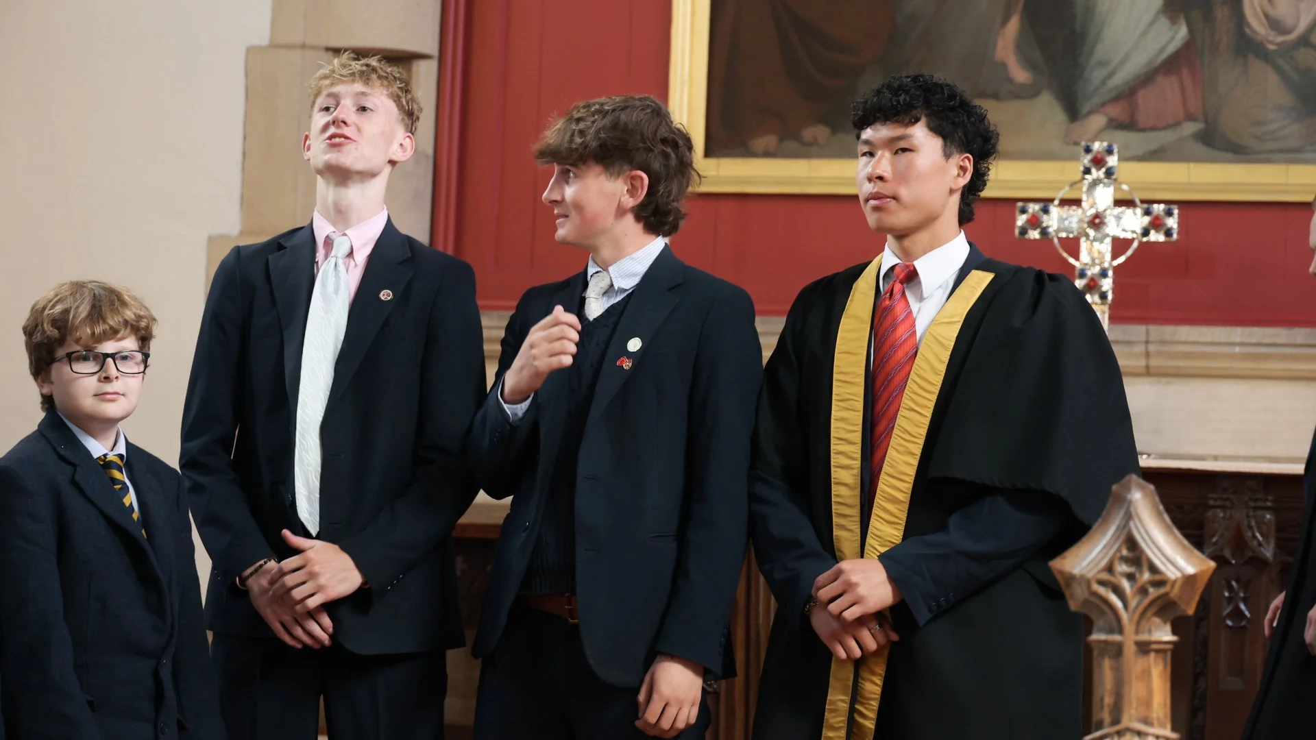 Students attending Nailing Up Trinity 2026.