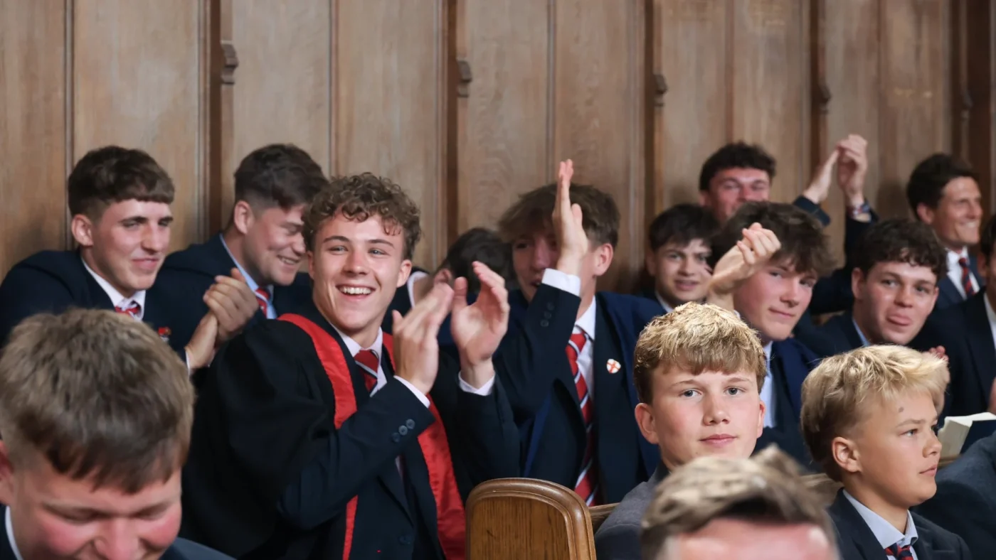 Students attending Nailing Up Trinity 2026.