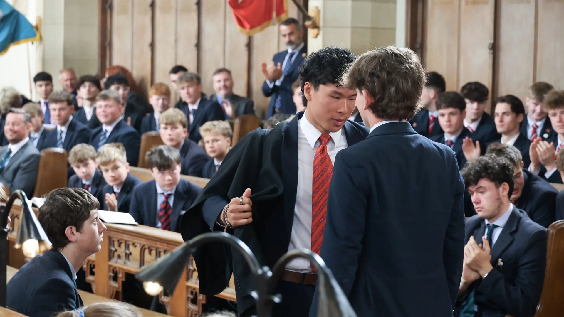 Students attending Nailing Up Trinity 2026.