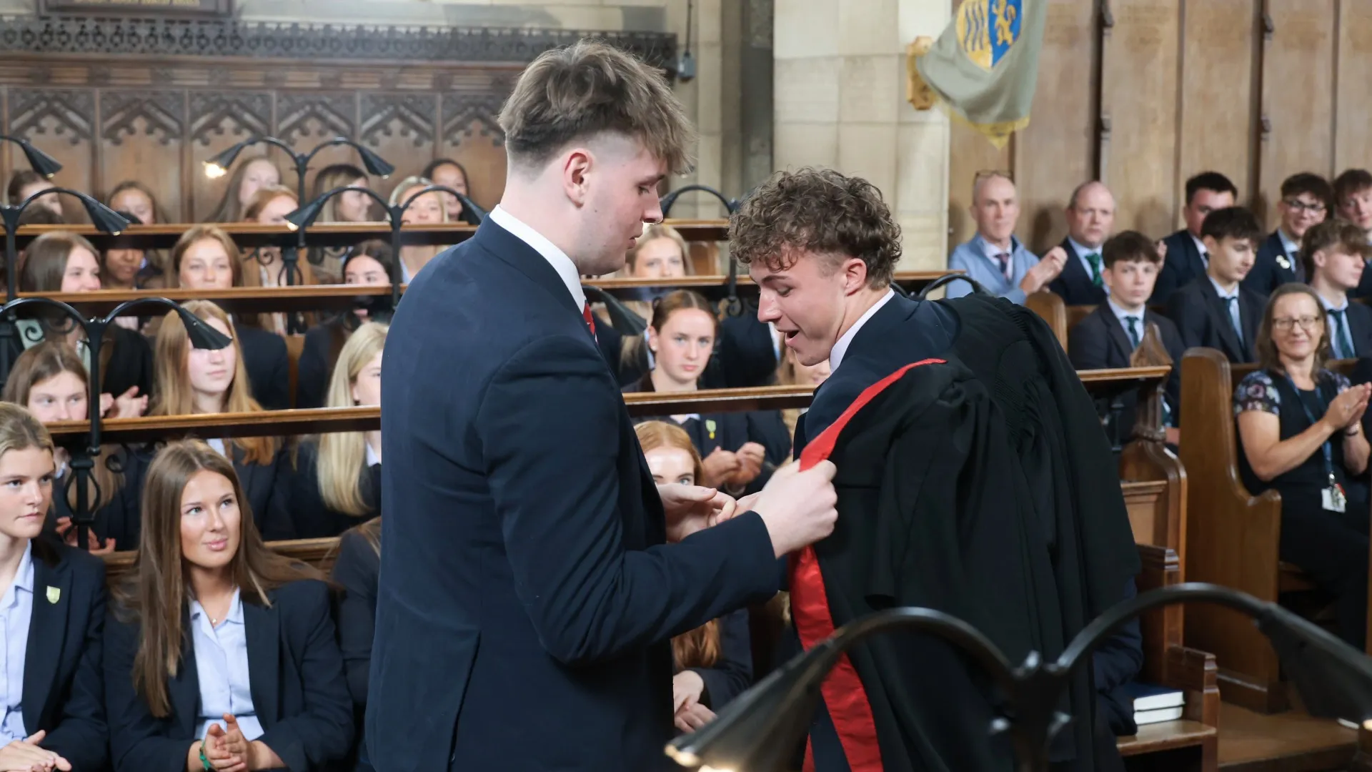 Students attending Nailing Up Trinity 2026.