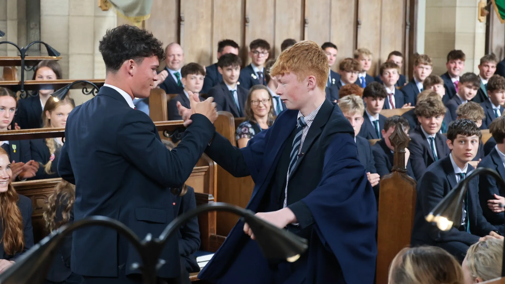 Students attending Nailing Up Trinity 2026.