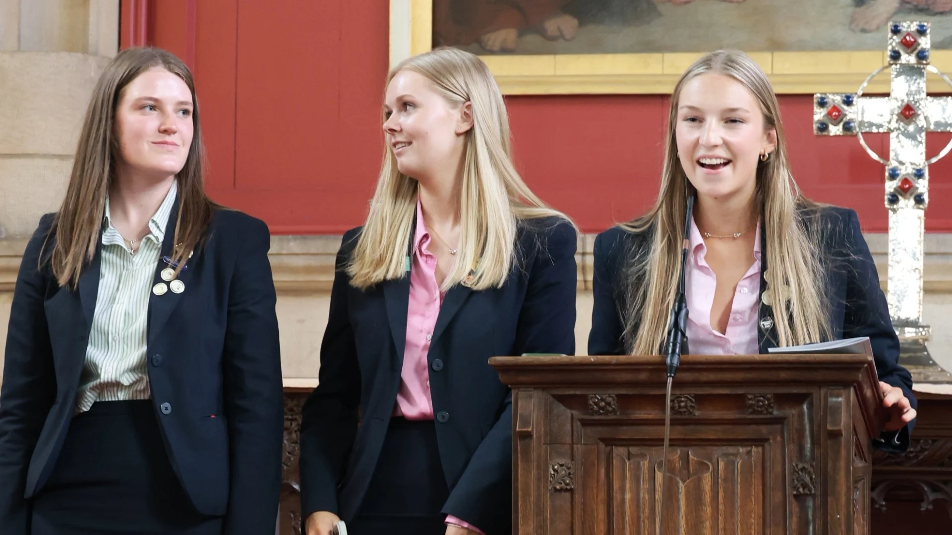 Students attending Nailing Up Trinity 2026.