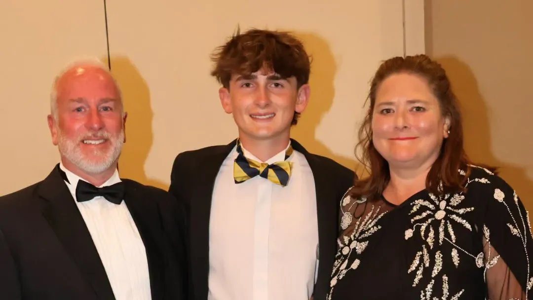 Barney student and parents at the Summer Ball 2026.