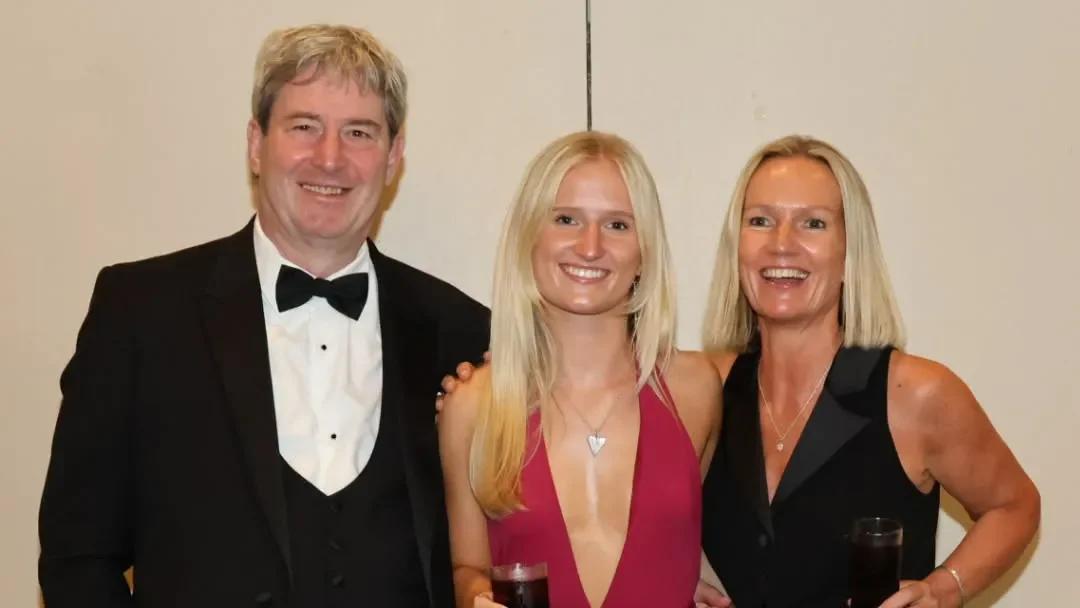 Barney student and parents at the Summer Ball 2026.