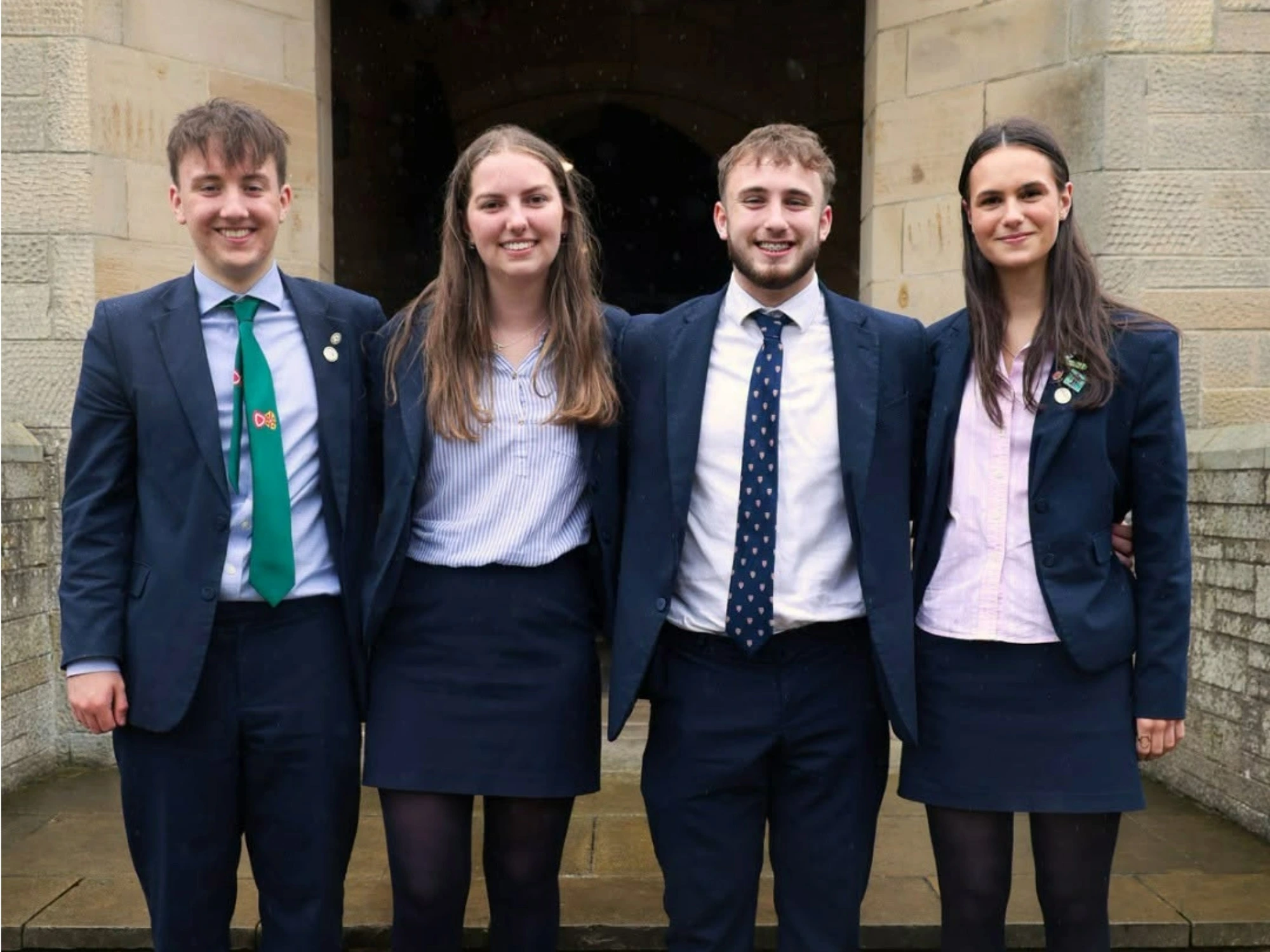 Year 13 students at Valedictory Service.