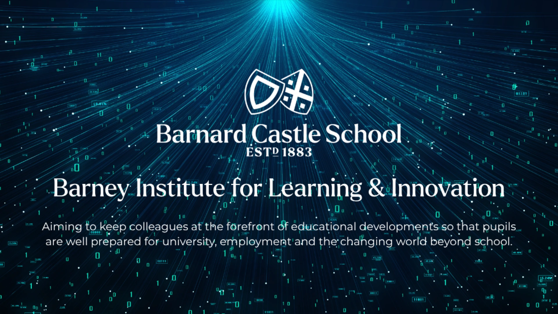 Branded graphic for faculty of learning and innovation