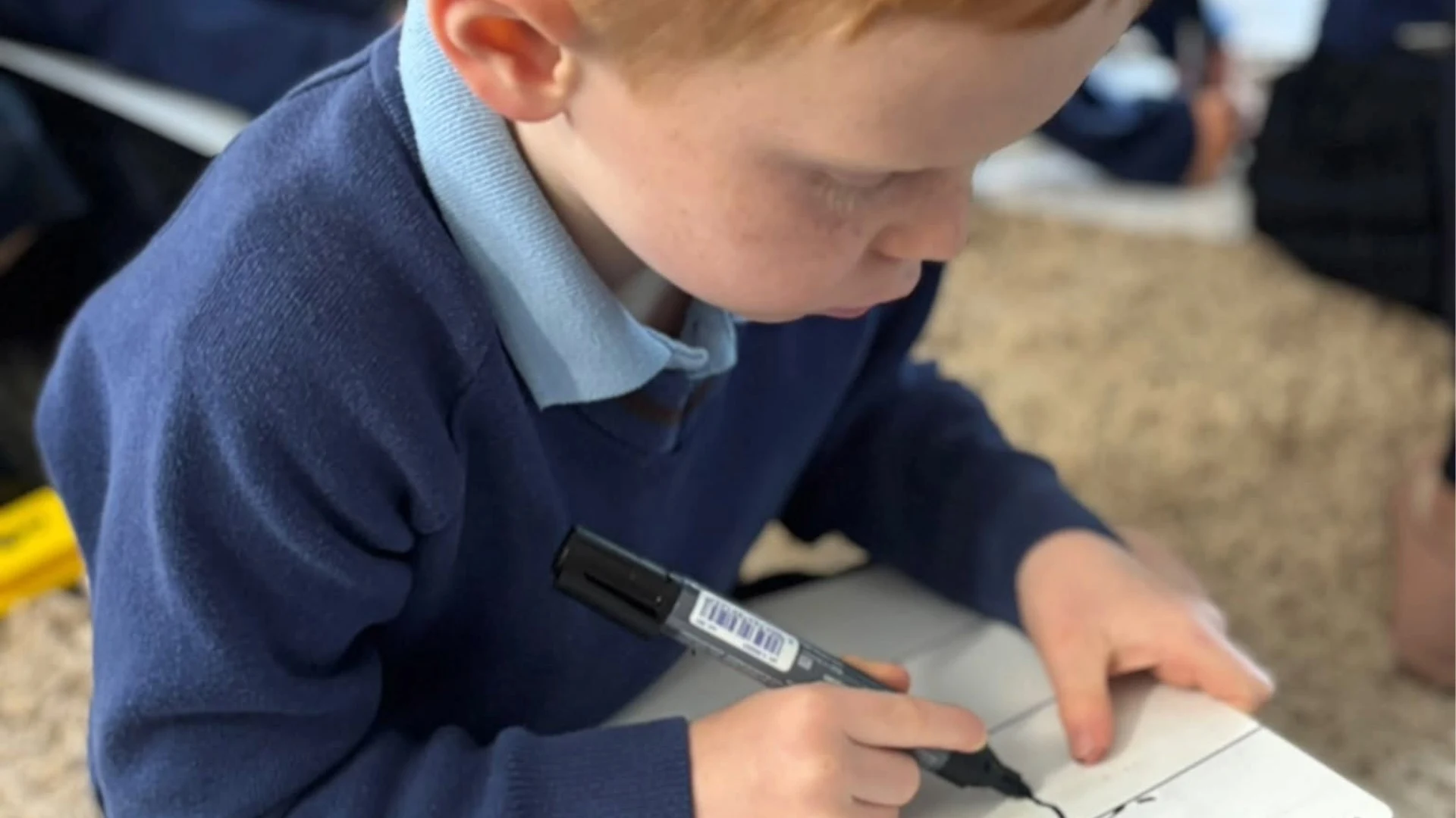 Barney Prep School students enjoying their first week back at school.