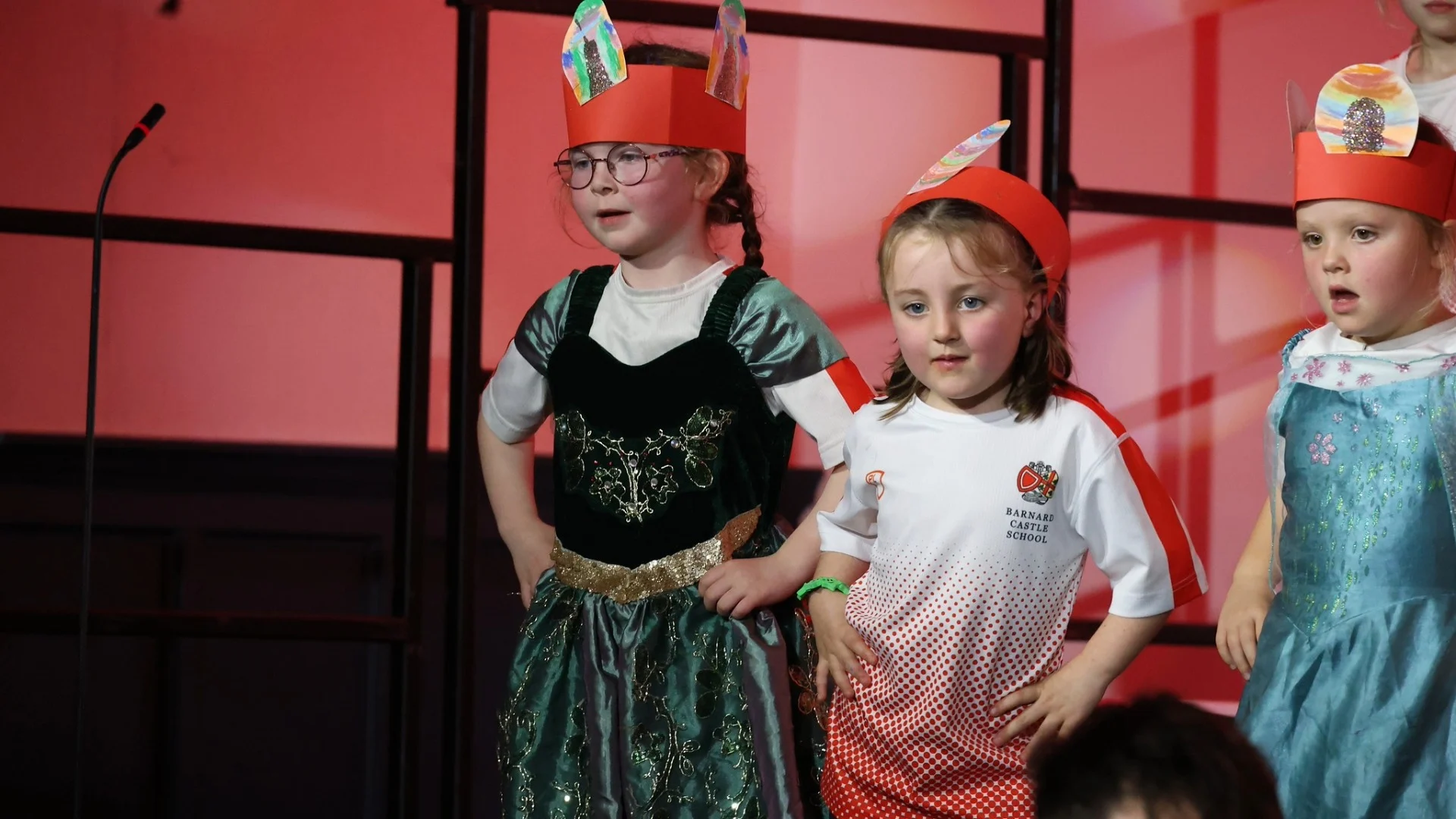 Barney Prep School students performing at House Singing 2026.